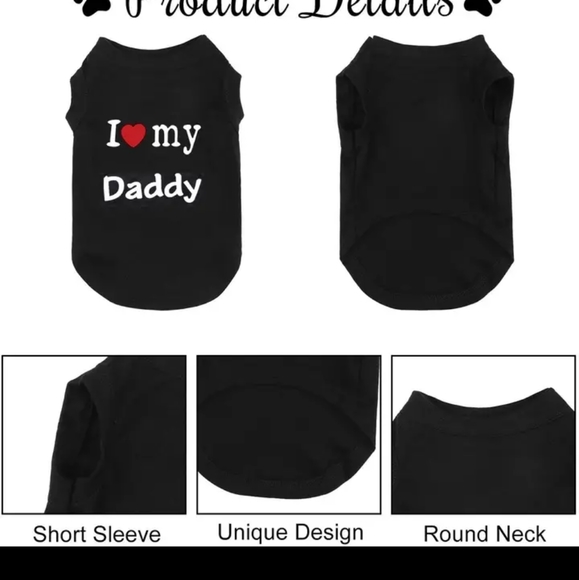 Adorable Mommy and Daddy Matching T-shirts for Dogs - Picture 9 of 10